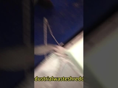 1000 высококачественный интегрированный одноосевой шредер ABS