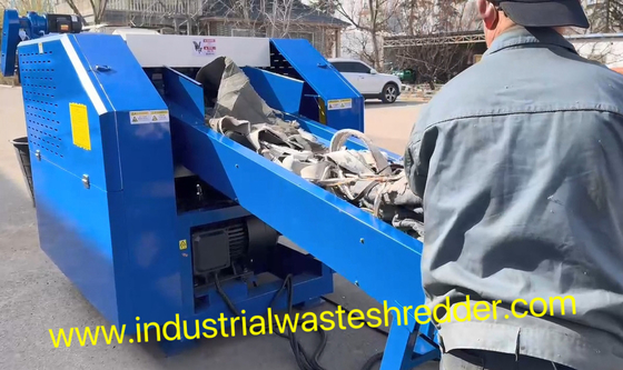 Флакс кожевенные остатки Shredder Crusher Machine для искусственных кожевенных остатков с различными Cpacity и выброс